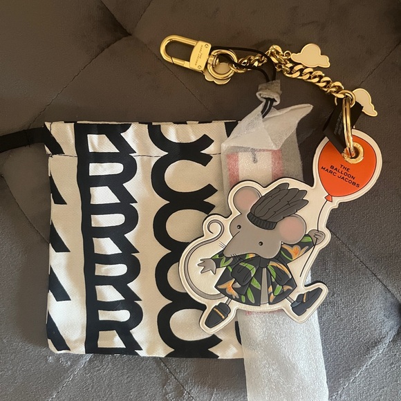 Marc Jacobs Accessories - Marc Jacobs The Balloon /Flying Rat bag charm . Rare and limited addition 🔥🔥🔥